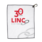 30 Year Waffle Golf Towel (15" x 18")