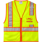 CornerStone® ANSI 107 Class 2 Mesh Zippered Two-Tone Vest 